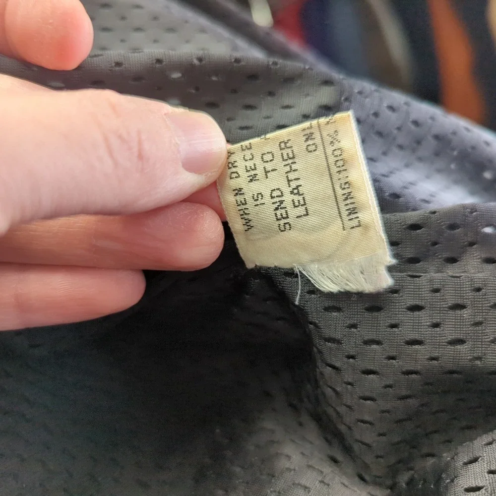 Vtg Hein Gericke Cafe Racer Leather‎ Motorcycle Jacket Mens Black 46 Biker Coat - Picture 9 of 11